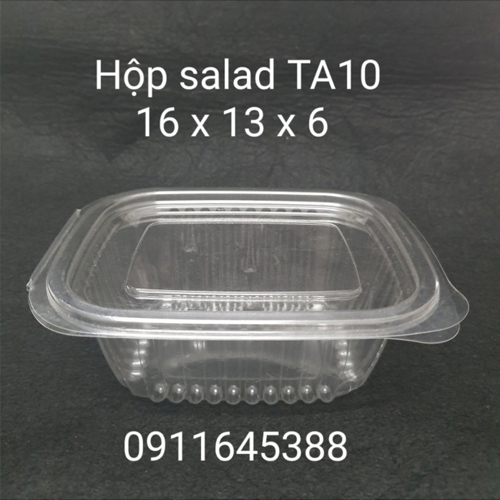 Hộp nhựa Salad TA10 - Bao Bì Trường An - Công Ty Sản Xuất Bao Bì Trường An